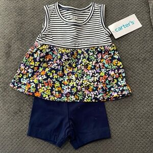 Carters, newborn, two piece, NWT